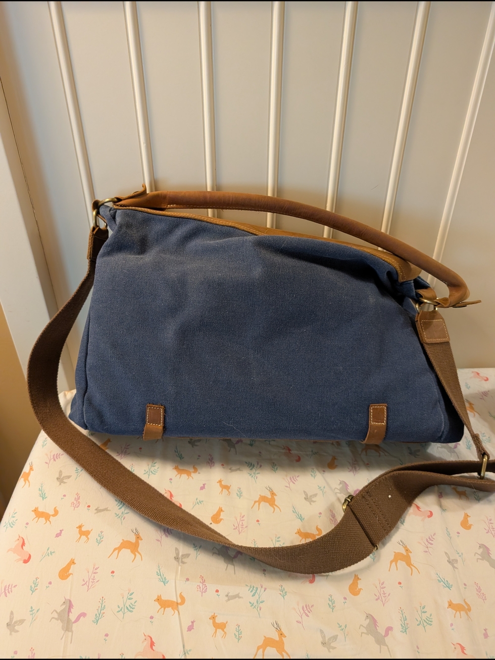 House Of Flynn (Hof) - Wandering Gypsy Tote - Sailor Blue - Padded Camera Bag View 2